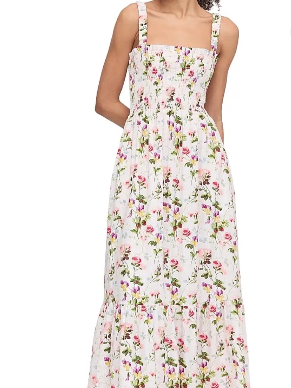 Rare Hill House Anjuli Nap Dress in Pink Bluebonnet. Sz. L - Picture 2 of 12